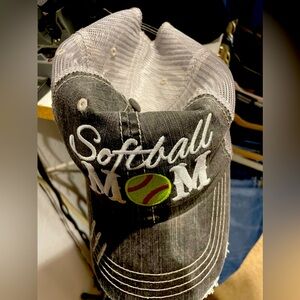 “Softball Mom” trucker hat